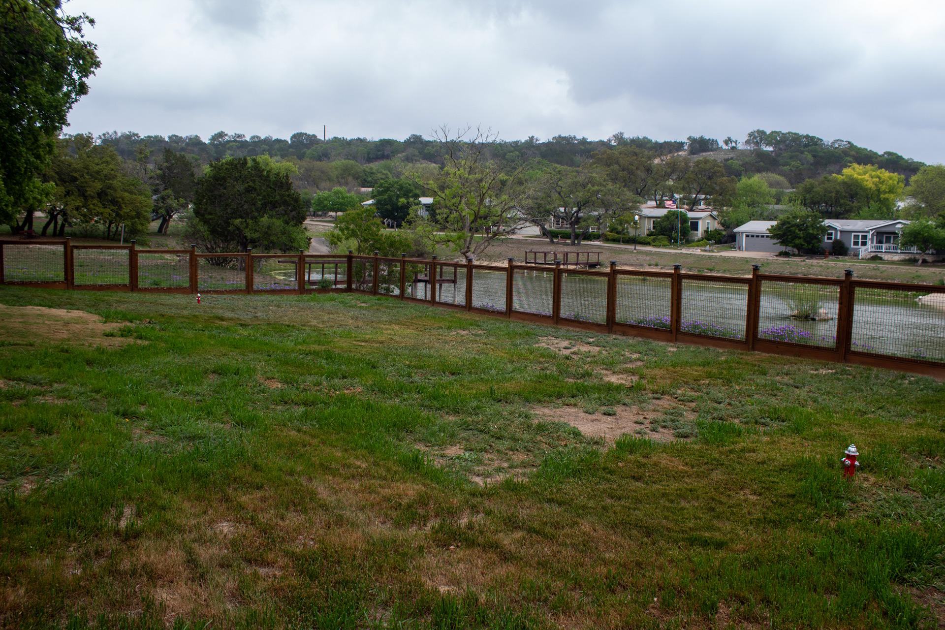 Dog Park fenced area